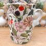 Set Of Six Straight Mugs In Assorted Floral Designs, thumbnail 7 of 10