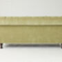 Bretby Two Seater Sofa Leather And Thorn Tweed, thumbnail 6 of 6