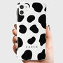 Personalised Cow Pattern Phone Case, thumbnail 1 of 6