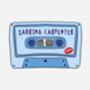 Sabrina Carpenter Inspired Cassette Tape Sticker, thumbnail 1 of 2