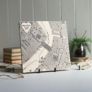 Personalised International Map Print On Wood, 2 of 11