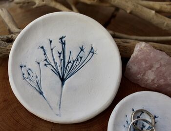 Wild Herb Imprinted Ceramic Bowls, 7 of 8