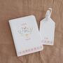 Personalised Zodiac Passport Cover And Luggage Tag In White, thumbnail 1 of 5