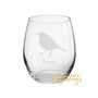 Personalised Robin Engraved Glass, thumbnail 1 of 3