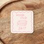 Book Club 24/Seven | Watermelon And Cream | Coaster, thumbnail 3 of 3