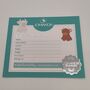 Birth Certificate Highland Plush Cow, Special Edition, thumbnail 2 of 3