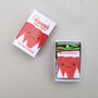 Kawaii Christmas Tree Mini Cross Stitch Kit, thumbnail 2 of 8