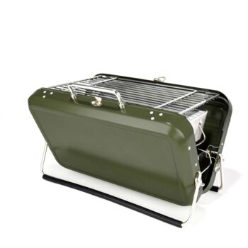 Personalised Portable Briefcase Barbecue, 8 of 10