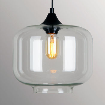 Art Deco Glass Pendant Light, 7 of 11