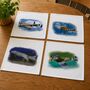 Set Of Four Handkerchiefs With Raf Plane Illustrations, thumbnail 2 of 12