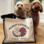 Personalised Doggy Day Care Dog Lover Jute Tote Bag, thumbnail 12 of 12