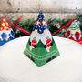 Festive Gonk Christmas Crackers Set Of Six, thumbnail 2 of 9