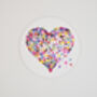 Mother's Day Colourful Butterfly Swirl Love Heart Card, thumbnail 11 of 11