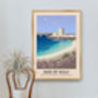 Isles Of Scilly Aonb Travel Poster Art Print, thumbnail 5 of 8