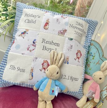 Peter Rabbit© Memory Cushion**, 12 of 12