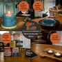 Off Road Tyre Stack Candle | Land Rover Gift | Off Road Wheels | Man Cave | Car Themed Gift | Mens Scented Candle | Dark Opium Tyre Stack | By Glowsmith UK, thumbnail 4 of 4