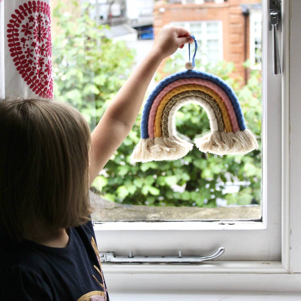 Rainbow Wall Hanging Diy Kit By So Creative Company