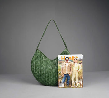 Hand Woven Leather Bag, 10 of 12