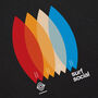 Surfboard Organic Black Beach T Shirt, thumbnail 3 of 6