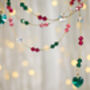 Crystal Christmas Garland, Handmade, thumbnail 11 of 12