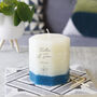 Wedding Day Recycled Wax Eco Friendly Scented Candle, thumbnail 7 of 10