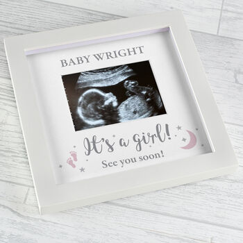 Personalised Baby Scan Frame, 3 of 3