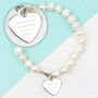 Personalised Pearl Message Bracelet Gift, thumbnail 6 of 6