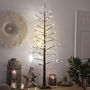 Woodland Indoor Lit Christmas Tree With Crystals, thumbnail 1 of 2