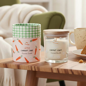 Carrot Cake Scented Candle Gift, 2 of 3