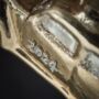 Hanging Vintage Gold Car Christmas Tree Decoration, thumbnail 3 of 4