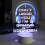 Personalised Blue Novelty Changing Colours Night Lamp, thumbnail 1 of 5