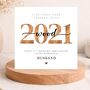 5th Wedding Anniversary Card, Wood, Him, Her, 2021, thumbnail 1 of 2