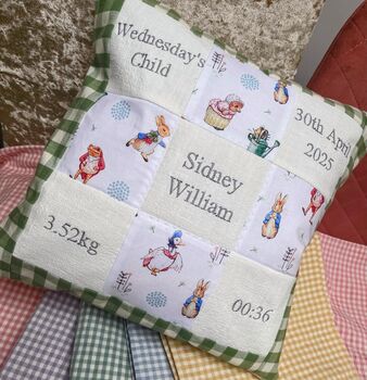 Peter Rabbit© Memory Cushion**, 10 of 10