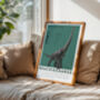 Brachiosaurus | Dinosaur Art Print, thumbnail 7 of 8