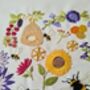 Bees And Blossoms Hand Embroidery Kit, thumbnail 12 of 12
