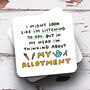 Personalised Mug 'Thinking About My Allotment', thumbnail 3 of 3