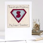 Personalised Superhero Thank You Card For Him, thumbnail 12 of 12