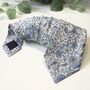 Liberty Of London Tie In Blue Purple Green Floral Motif, thumbnail 4 of 7