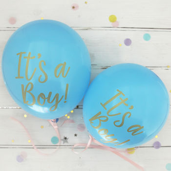 Baby Shower It's A Boy / Girl Balloons, 3 of 4