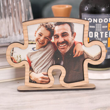 Personalised Father's Day Jigsaw Frame, 2 of 10
