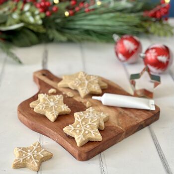 Personalised Red Christmas Biscuit Baking Kit Gift Set, 3 of 9