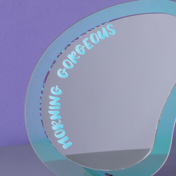Personalised Bedside Table Affirmation Mirror, 4 of 8