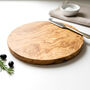 Round Olive Wood Cheese / Chopping Board, thumbnail 1 of 6