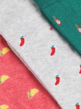 The Spicy Giftbox – Luxury Spicy Food Themed Socks, 2 of 7