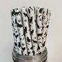Cat Character Paper Drinking Straws, thumbnail 1 of 3