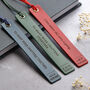 Third Anniversary Gift Leather Bookmark, thumbnail 4 of 7