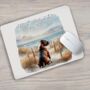 Personalised Red Staffordshire Bull Terrier Dog Beach Walk Collection, thumbnail 6 of 8