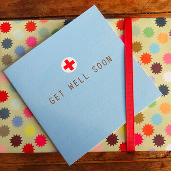 Gold Foiled Get Well Soon Card, 3 of 5