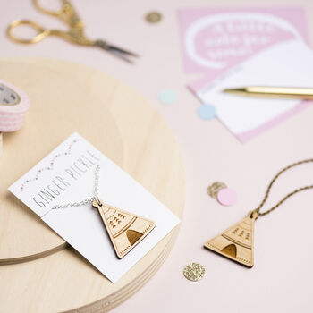 Wooden Teepee Necklace, 5 of 12