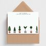 Topiary Trees Note Cards With Envelopes, thumbnail 1 of 2